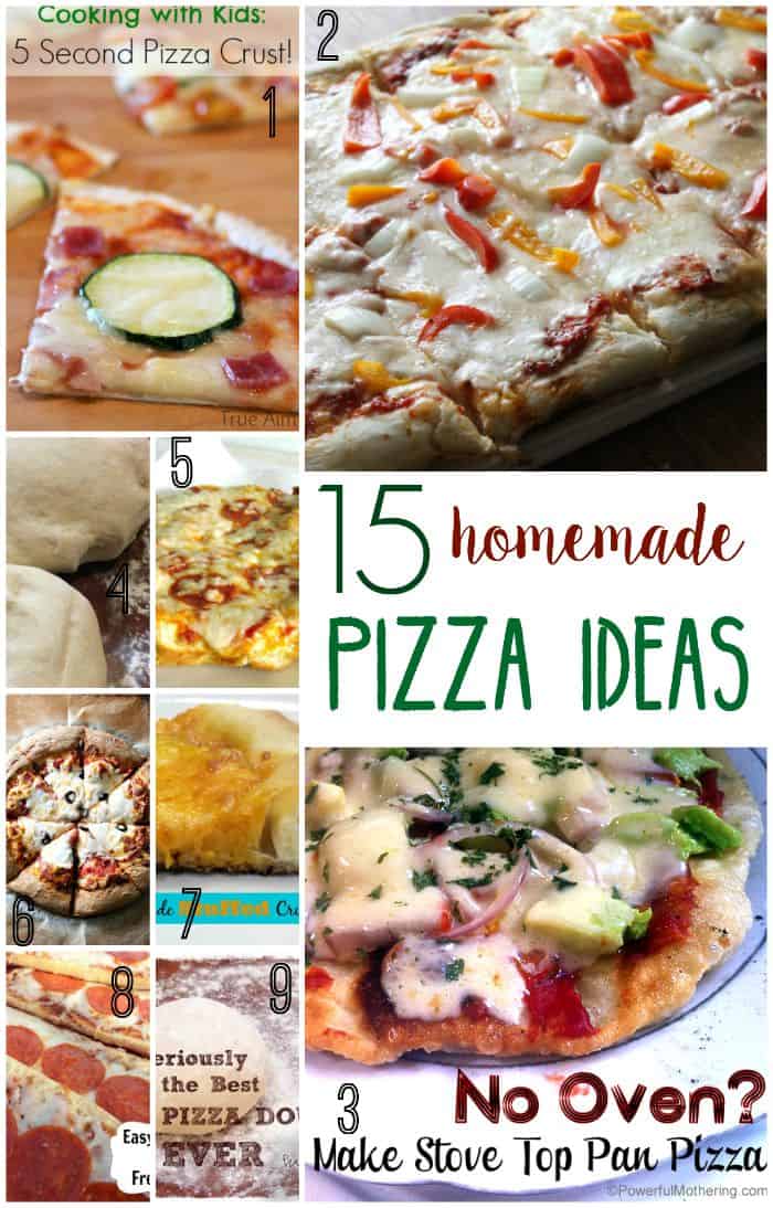 Homemade Pizza Ideas | The Happy Home Life