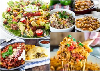 40+ Tasty 30 Minute Ground Beef Recipes to Make Dinner in a Flash