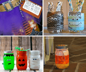 15 DIY Halloween Mason Jar Crafts - The Happy Home Life