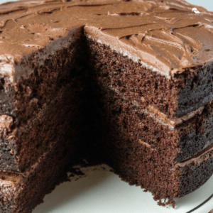 Decadent Chocolate Layer Cake with Chocolate Buttercream Frosting