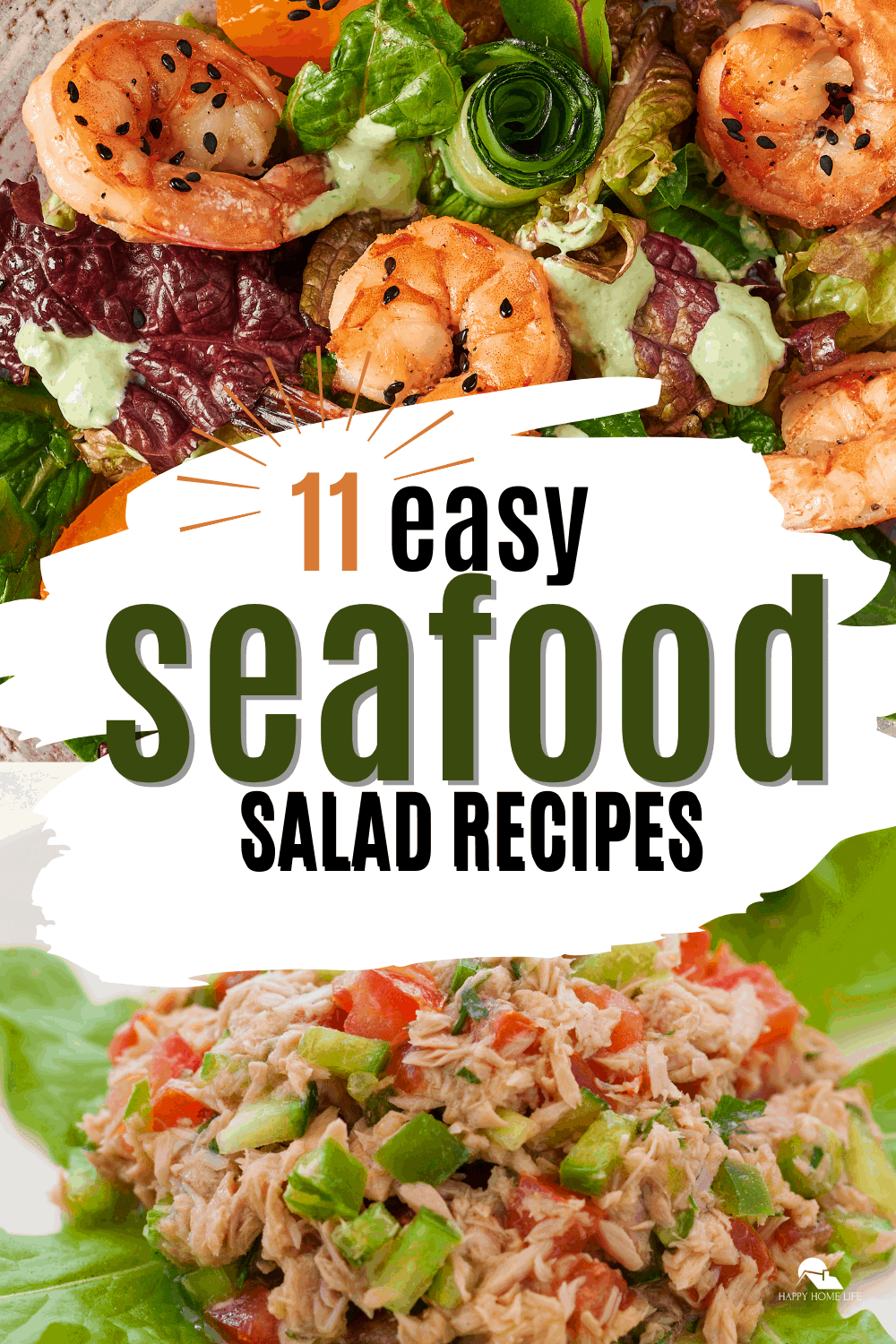 Tired of Big, Boring Salads? Here are 11 EASY Seafood Salad Recipes!