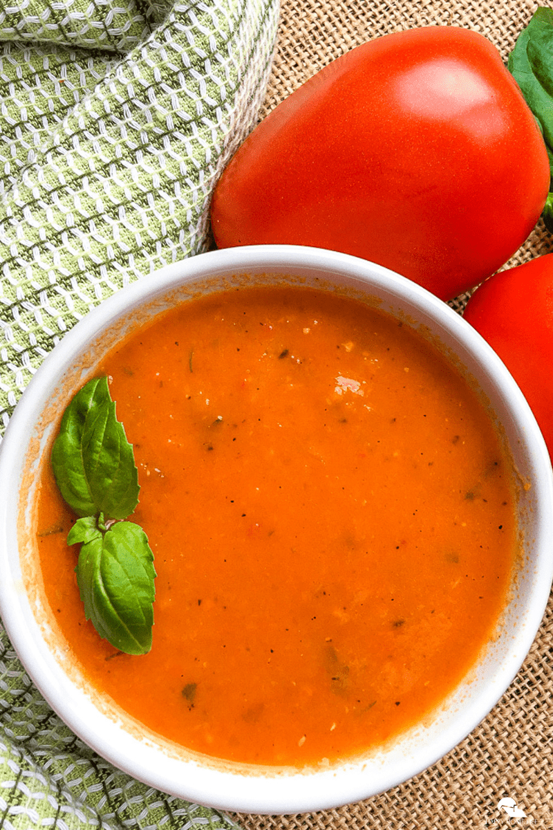 Roasted Tomato and Fennel Soup - The Happy Home Life