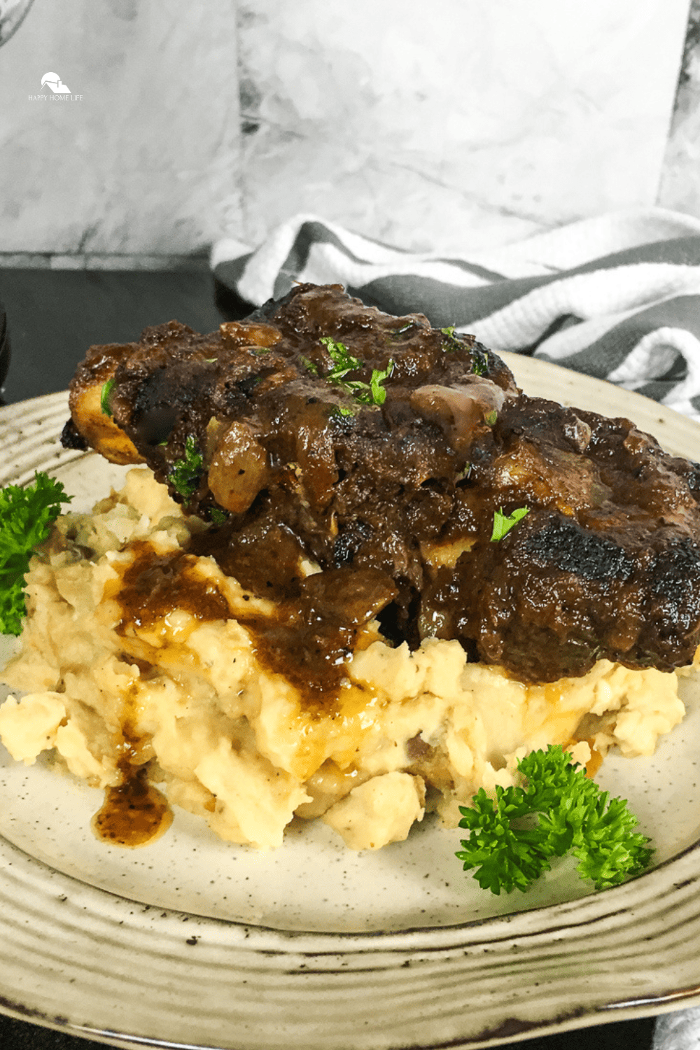 Slow Cooker Beef Back Ribs - The Happy Home Life