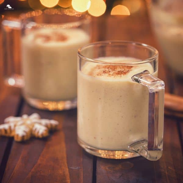 Eggnog for thanksgiving beverage