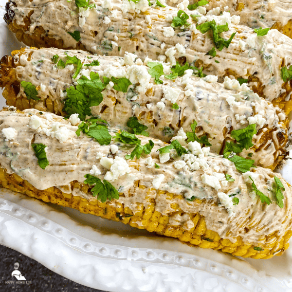 An image of broiled mexican street corn.