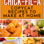 4 copycat chick-fil-a recipes in a collage