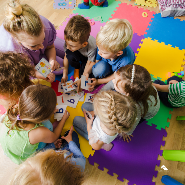 kids doing educational activities