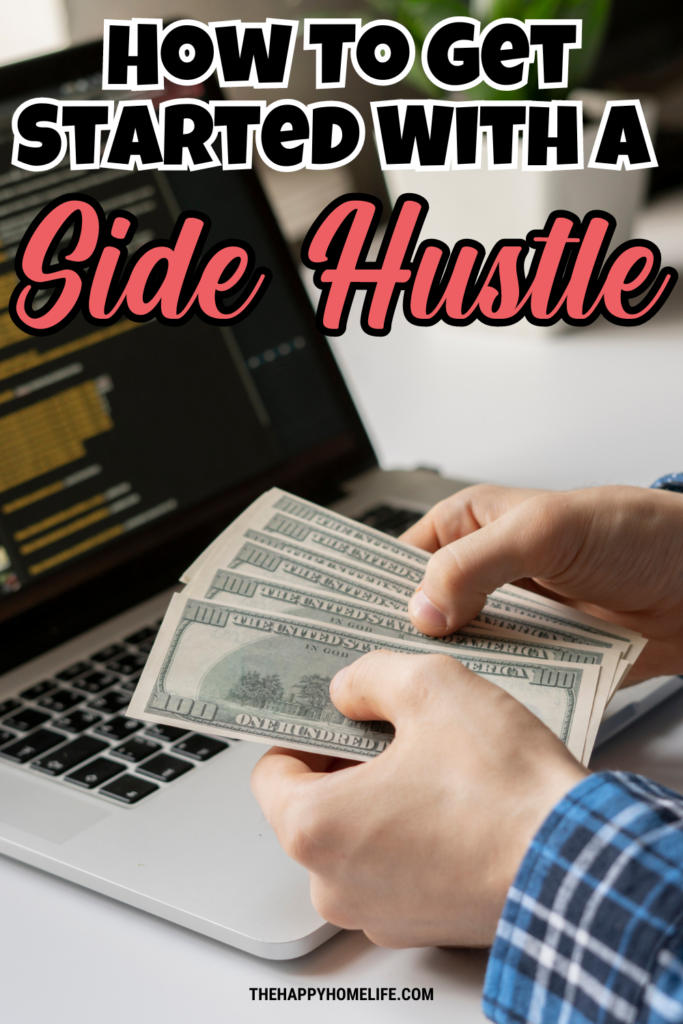 side hustle with text overlay